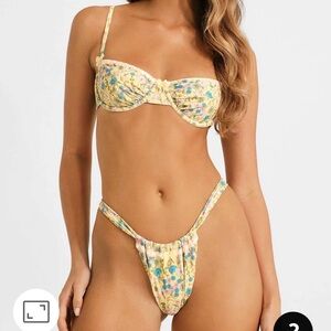 NWT Blackbough Le Jardin Bikini Set